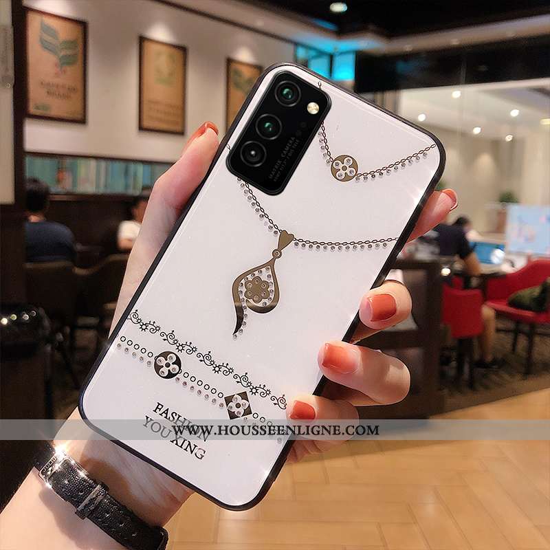 Étui Honor View30 Créatif Mode Rose Personnalité Coque Incassable Protection
