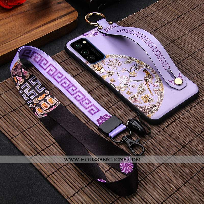 Étui Honor View30 Créatif Tendance Tout Compris Style Chinois Nouveau Téléphone Portable Coque Rouge