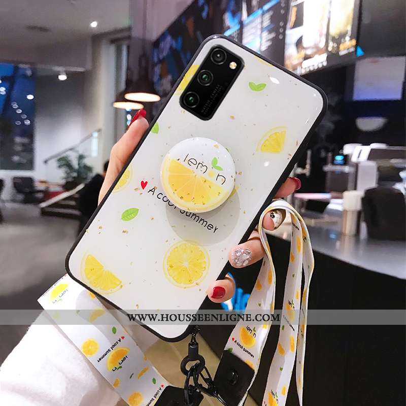 Étui Honor View30 Pro Créatif Tendance Personnalité Protection Vert Téléphone Portable Tout Compris 