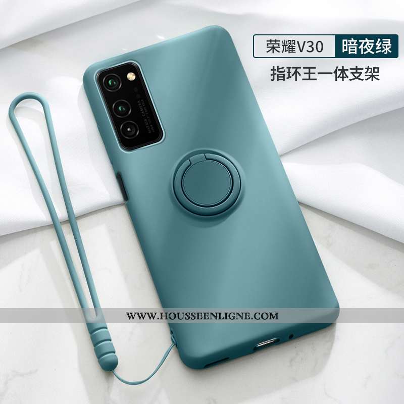 Étui Honor View30 Pro Protection Ornements Suspendus Légère Support Anneau À Bord Ultra Verte