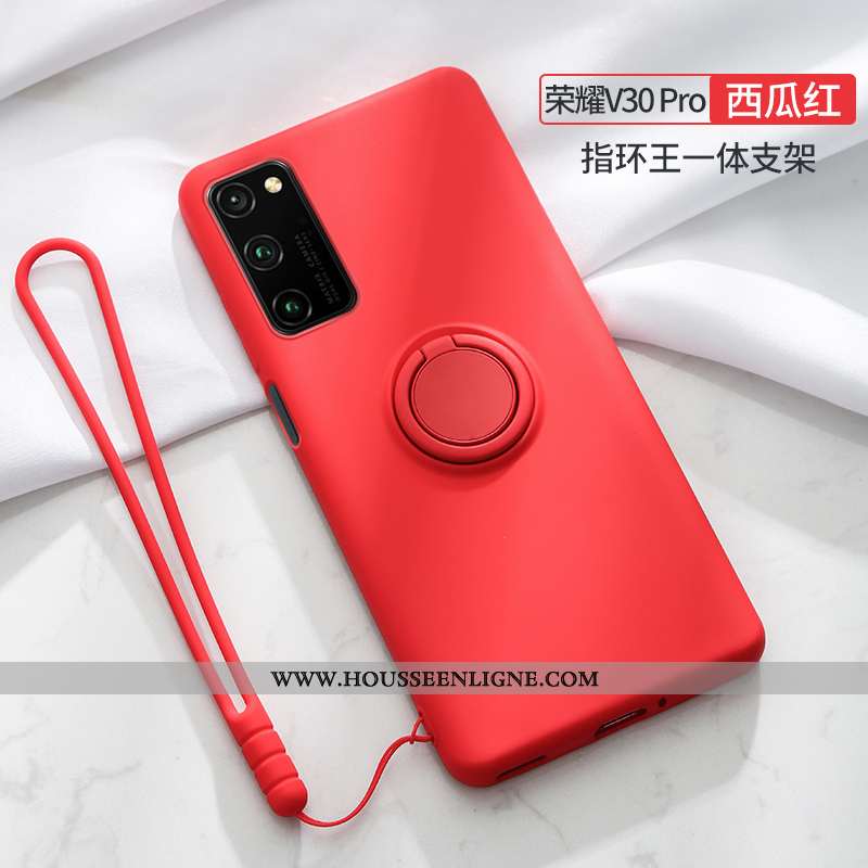 Étui Honor View30 Pro Protection Ornements Suspendus Légère Support Anneau À Bord Ultra Verte