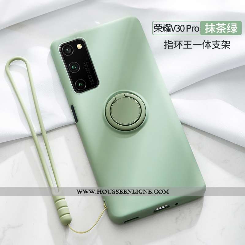 Étui Honor View30 Pro Protection Ornements Suspendus Légère Support Anneau À Bord Ultra Verte