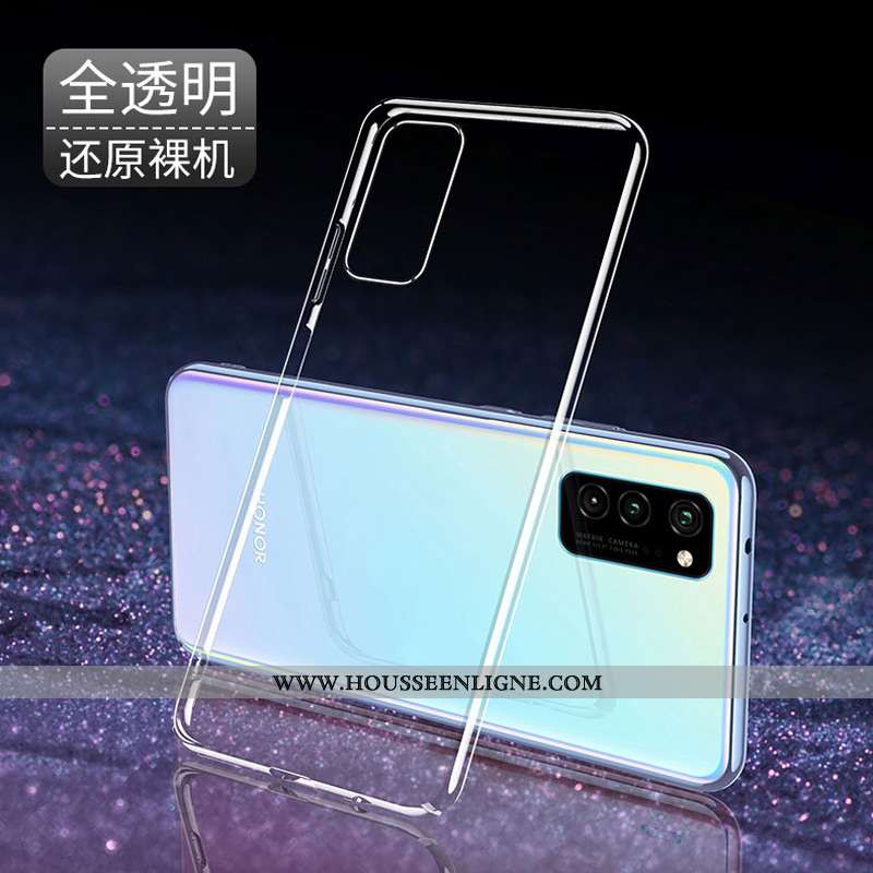 Étui Honor View30 Ultra Tendance Silicone Coque Protection Légère Tout Compris Blanc Pur