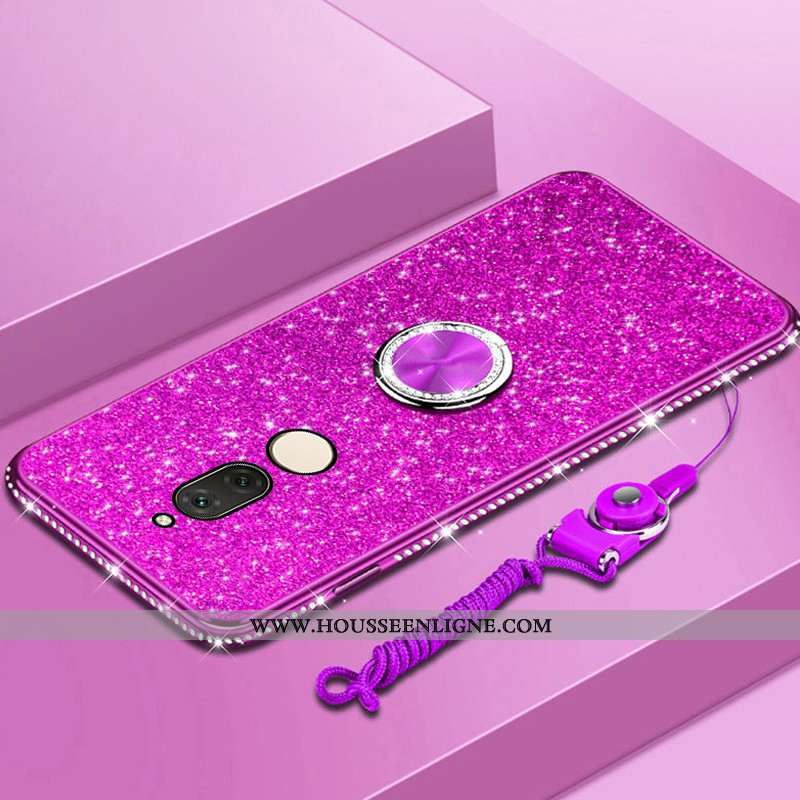 Étui Huawei Mate 10 Lite Ornements Suspendus Personnalité Rouge Anneau Membrane Incassable