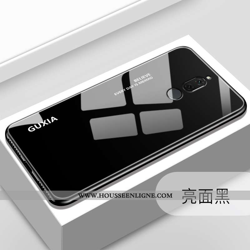 Étui Huawei Mate 10 Lite Tendance Fluide Doux Personnalité Miroir Téléphone Portable Verre Violet