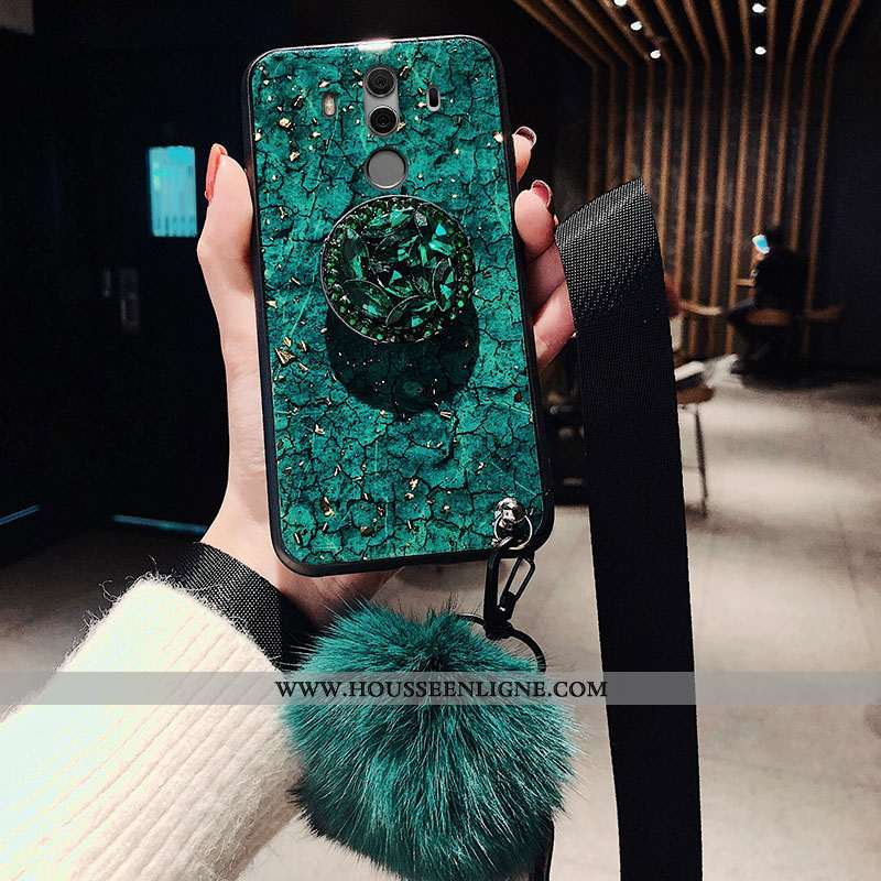 Étui Huawei Mate 10 Pro Protection Tendance Incassable Rouge Silicone Téléphone Portable Fluide Doux