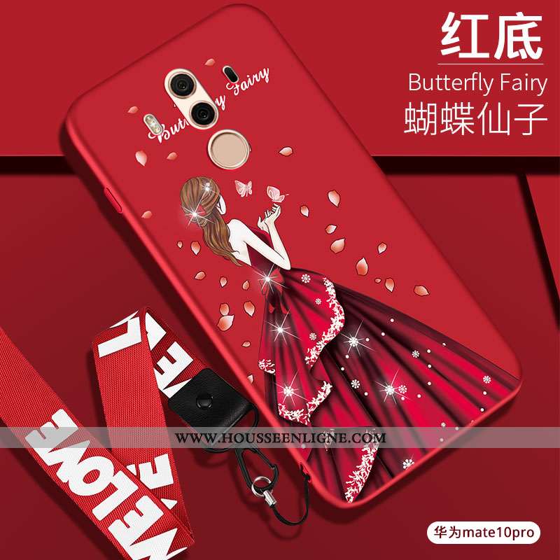 Étui Huawei Mate 10 Pro Silicone Protection Noir Fluide Doux Coque Tout Compris Téléphone Portable