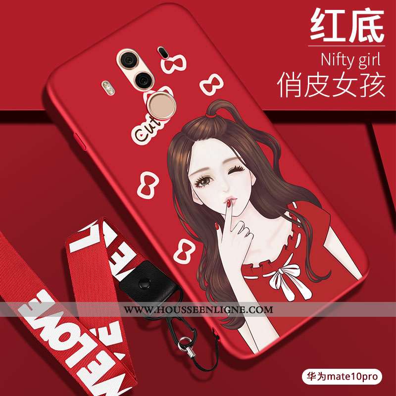 Étui Huawei Mate 10 Pro Silicone Protection Noir Fluide Doux Coque Tout Compris Téléphone Portable
