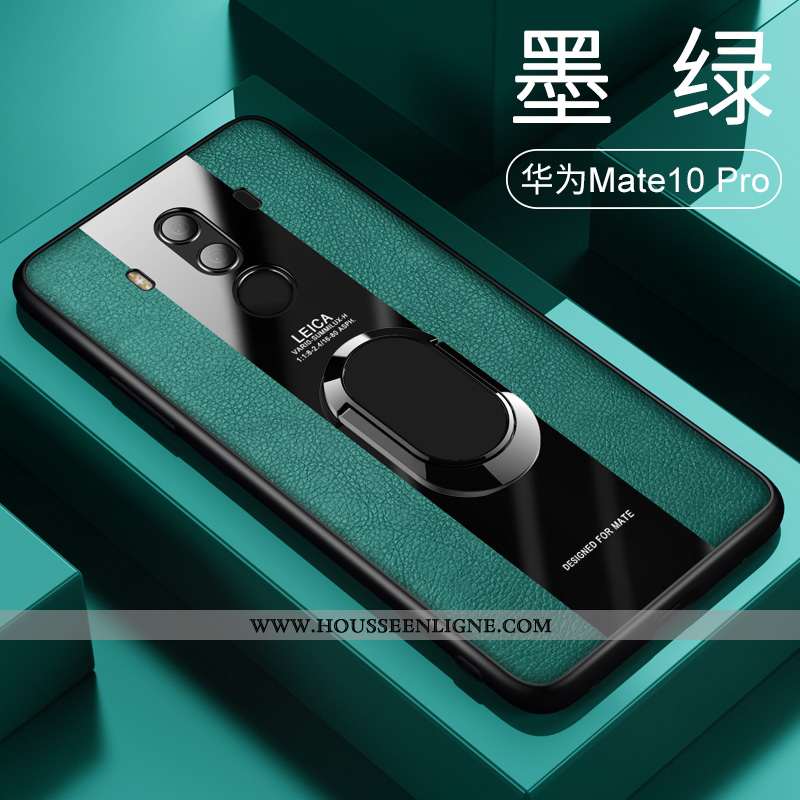 Étui Huawei Mate 10 Pro Tendance Légère Créatif Incassable Magnétisme Tout Compris Net Rouge Verte