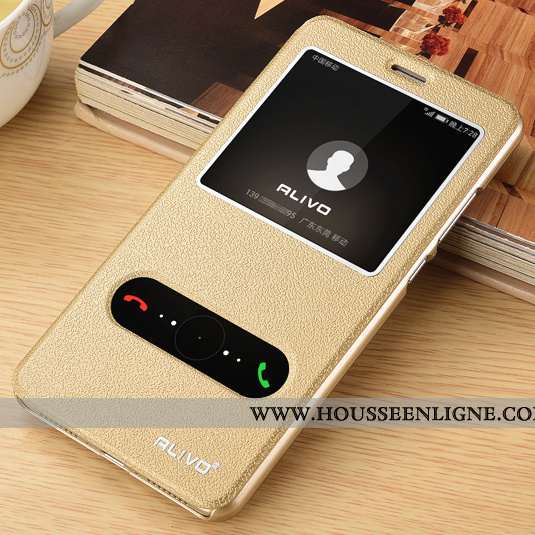 Étui Huawei Mate 10 Protection Cuir Difficile Coque Or Incassable Téléphone Portable Doré