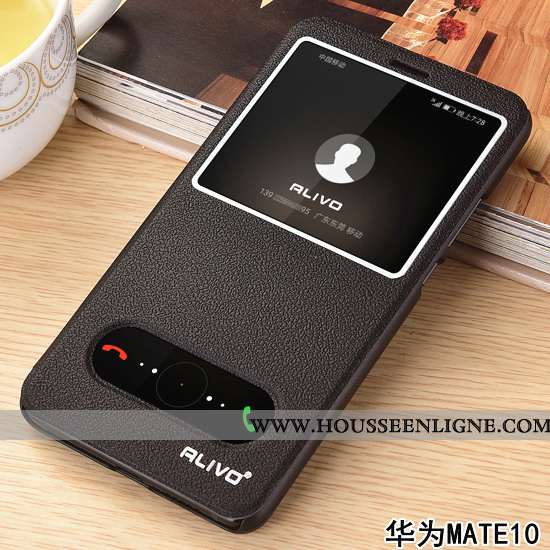 Étui Huawei Mate 10 Protection Cuir Difficile Coque Or Incassable Téléphone Portable Doré