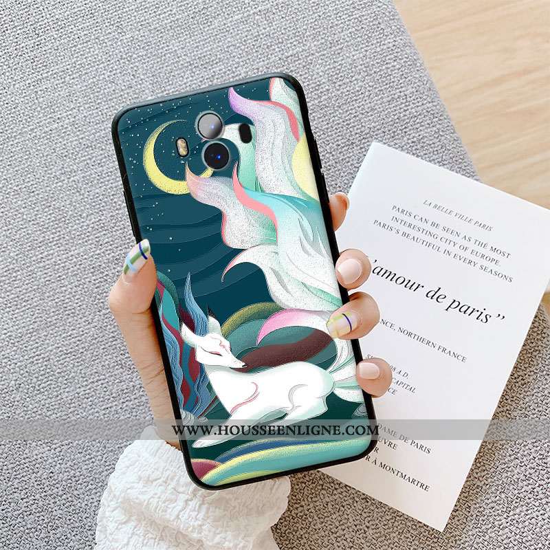 Étui Huawei Mate 10 Protection Personnalité Fluide Doux Tendance Coque Silicone Marron