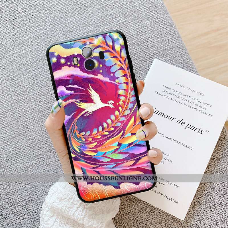 Étui Huawei Mate 10 Protection Personnalité Fluide Doux Tendance Coque Silicone Marron