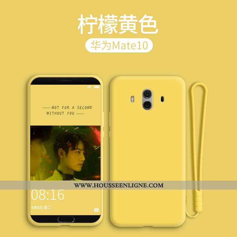 Étui Huawei Mate 10 Tendance Légère Ornements Suspendus Net Rouge Protection Créatif Incassable Vert