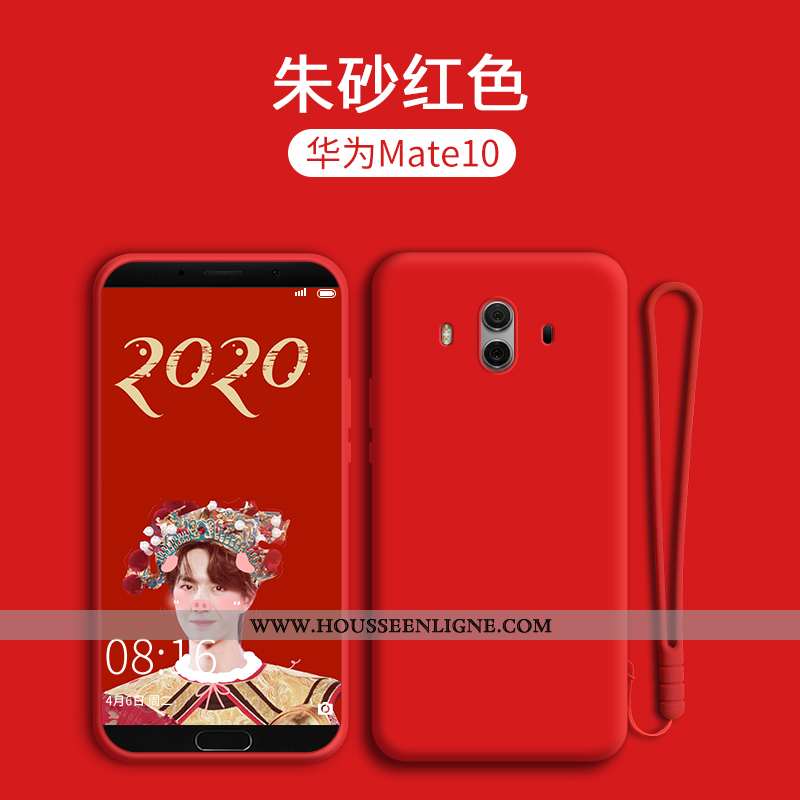 Étui Huawei Mate 10 Tendance Légère Ornements Suspendus Net Rouge Protection Créatif Incassable Vert