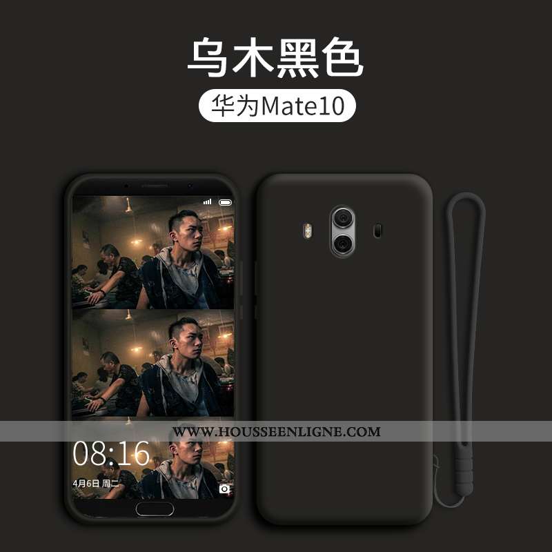 Étui Huawei Mate 10 Tendance Légère Ornements Suspendus Net Rouge Protection Créatif Incassable Vert