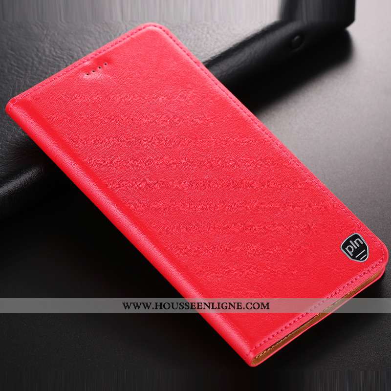 Étui Huawei Mate 20 Lite Cuir Protection Coque Véritable Téléphone Portable Jaune