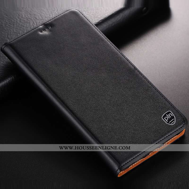 Étui Huawei Mate 20 Lite Cuir Protection Coque Véritable Téléphone Portable Jaune