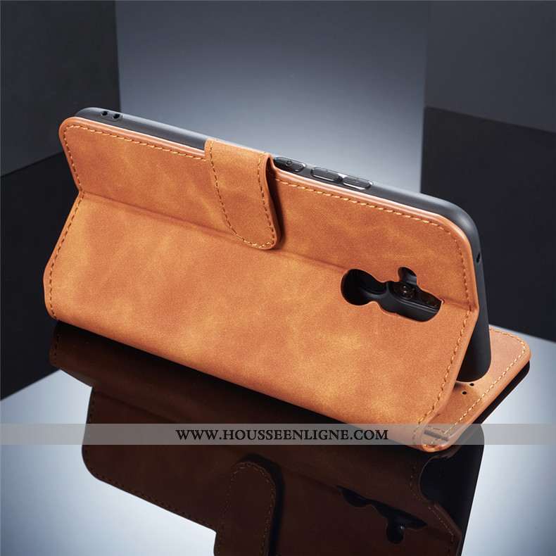 Étui Huawei Mate 20 Lite Cuir Protection Tout Compris Jeunesse Gris Clamshell