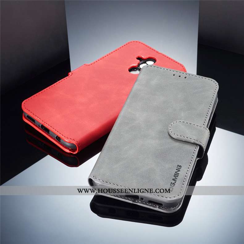 Étui Huawei Mate 20 Lite Cuir Protection Tout Compris Jeunesse Gris Clamshell