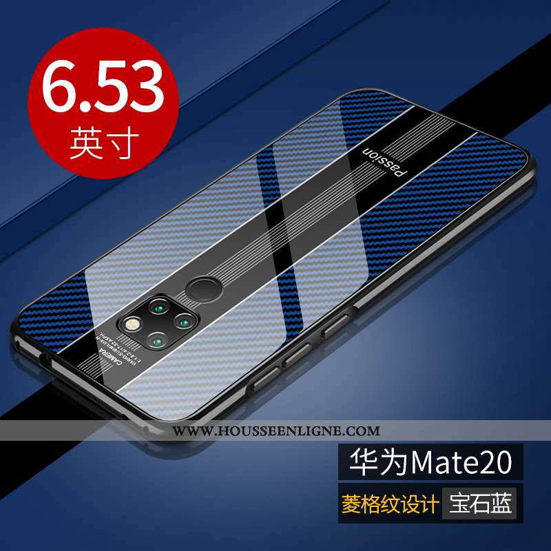 Étui Huawei Mate 20 Légère Protection Incassable Téléphone Portable Luxe Rouge