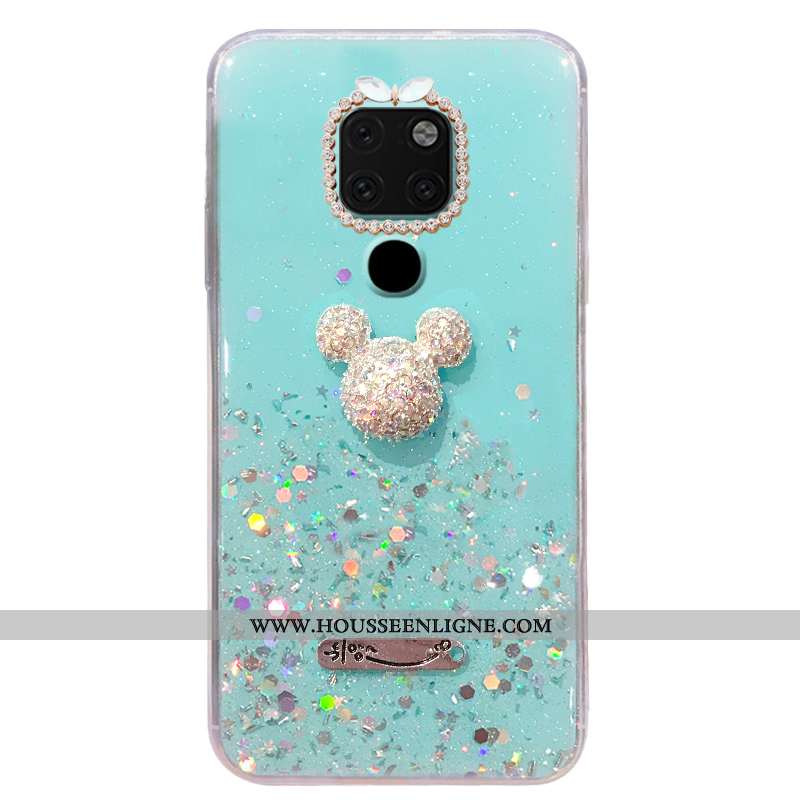 Étui Huawei Mate 20 Personnalité Tendance Tout Compris Protection Téléphone Portable Mode Strass Ble