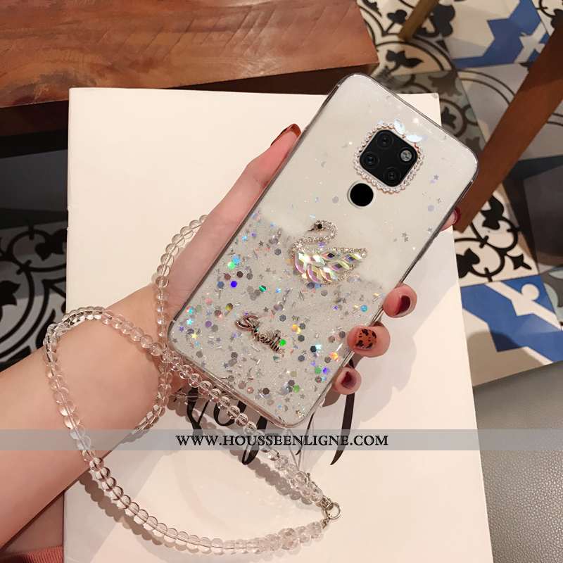 Étui Huawei Mate 20 Personnalité Tendance Tout Compris Protection Téléphone Portable Mode Strass Ble