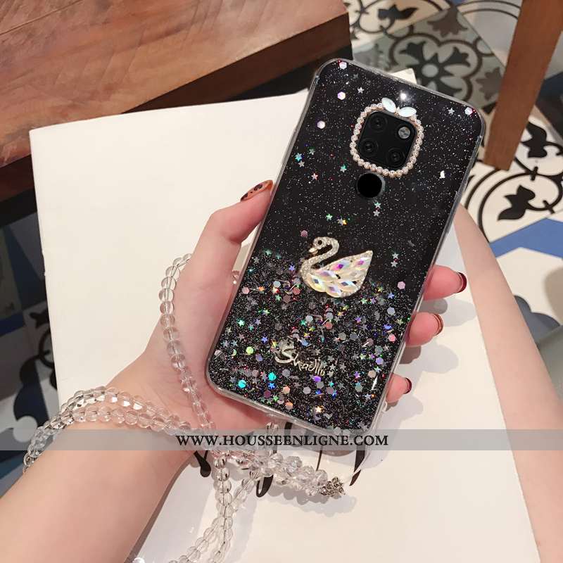 Étui Huawei Mate 20 Personnalité Tendance Tout Compris Protection Téléphone Portable Mode Strass Ble