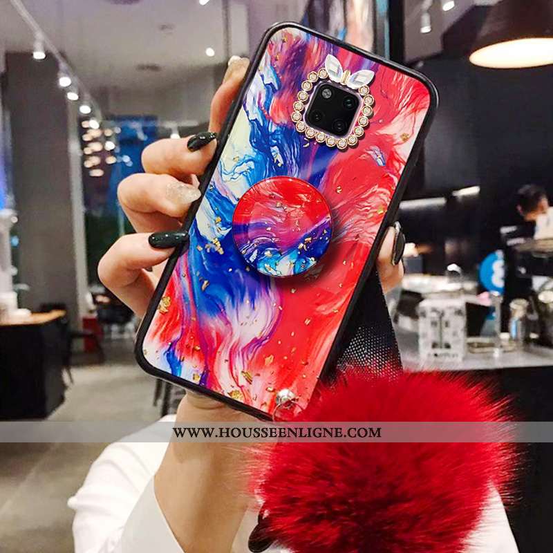 Étui Huawei Mate 20 Pro Fluide Doux Protection Support Téléphone Portable Ornements Suspendus Incass