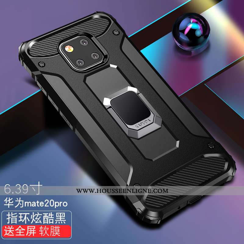 Étui Huawei Mate 20 Pro Légère Fluide Doux Incassable Téléphone Portable Coque Difficile Bleu