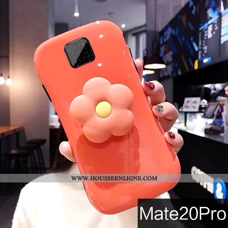 Étui Huawei Mate 20 Pro Personnalité Créatif Clair Support Silicone Vent Coque Verte