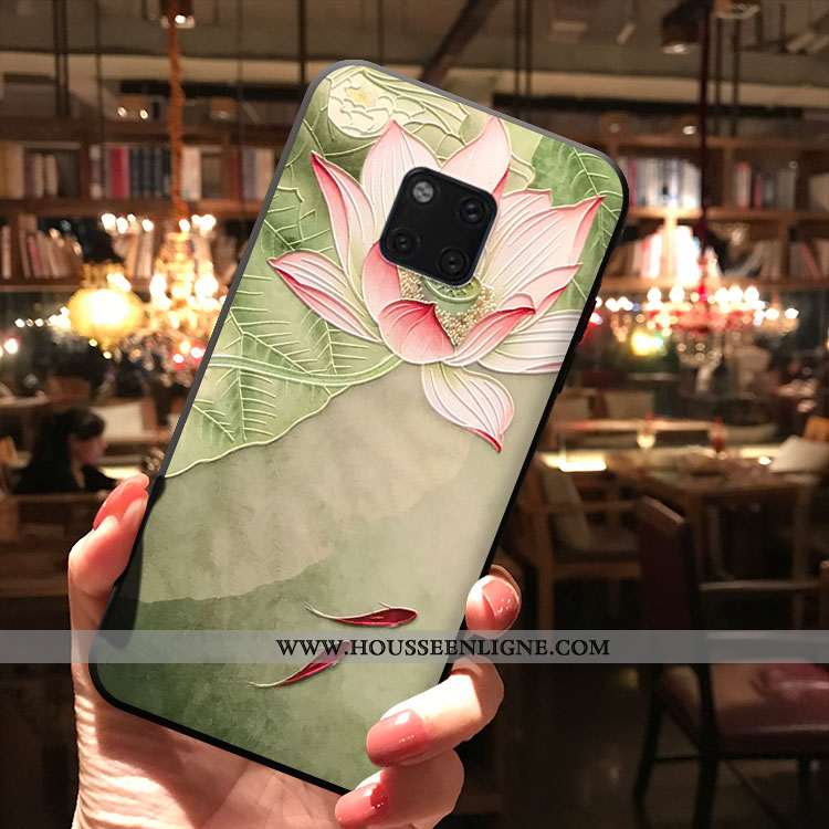 Étui Huawei Mate 20 Pro Protection Personnalité Frais Téléphone Portable Mode Vert Verte
