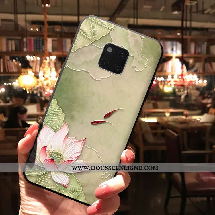 Étui Huawei Mate 20 Pro Protection Personnalité Frais Téléphone Portable Mode Vert Verte