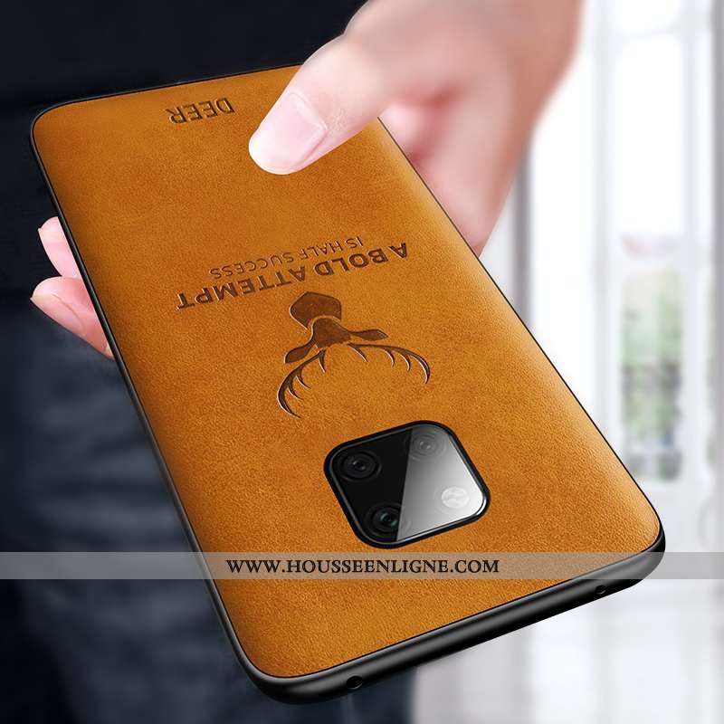 Étui Huawei Mate 20 Pro Silicone Protection Tendance Kaki Légère Coque Khaki