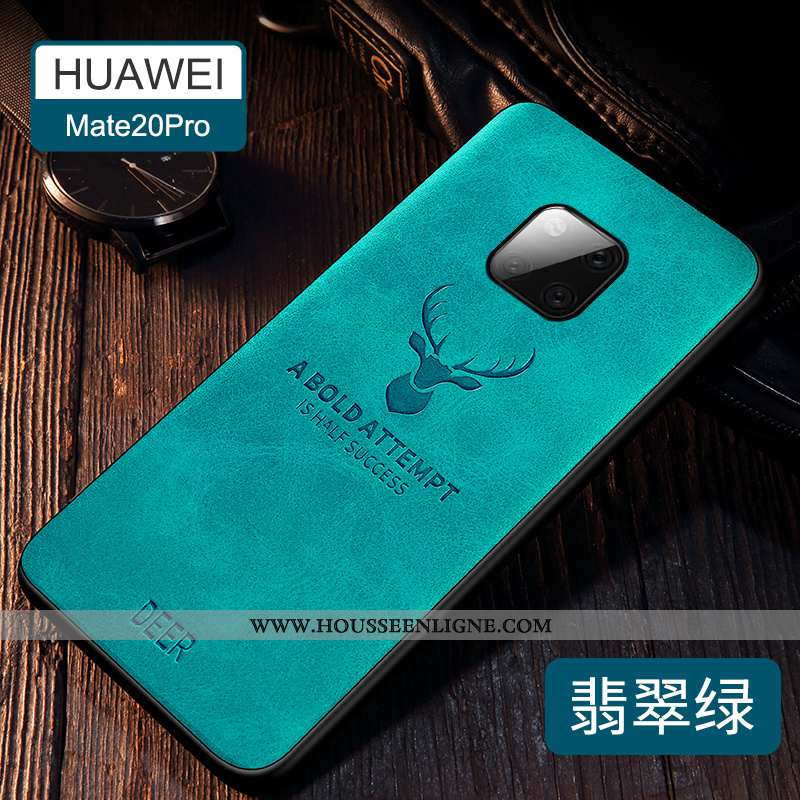 Étui Huawei Mate 20 Pro Silicone Protection Tendance Kaki Légère Coque Khaki