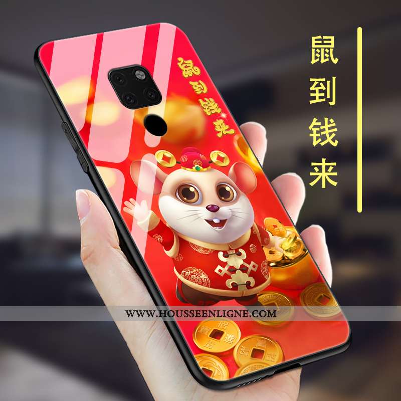 Étui Huawei Mate 20 Protection Verre Incassable Violet Coque Ultra