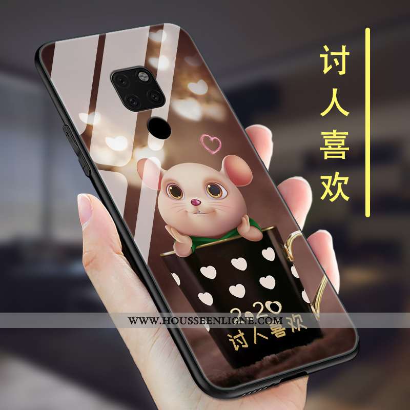 Étui Huawei Mate 20 Protection Verre Incassable Violet Coque Ultra