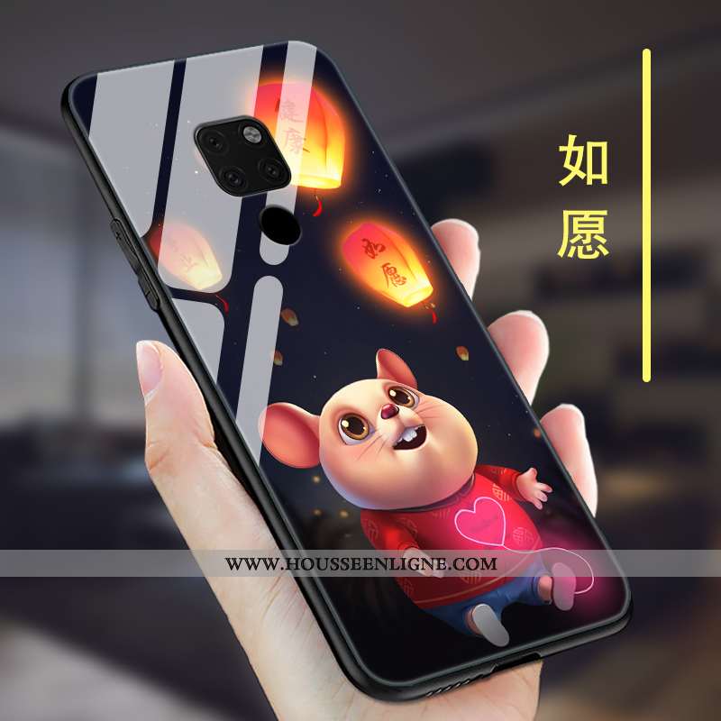 Étui Huawei Mate 20 Protection Verre Incassable Violet Coque Ultra