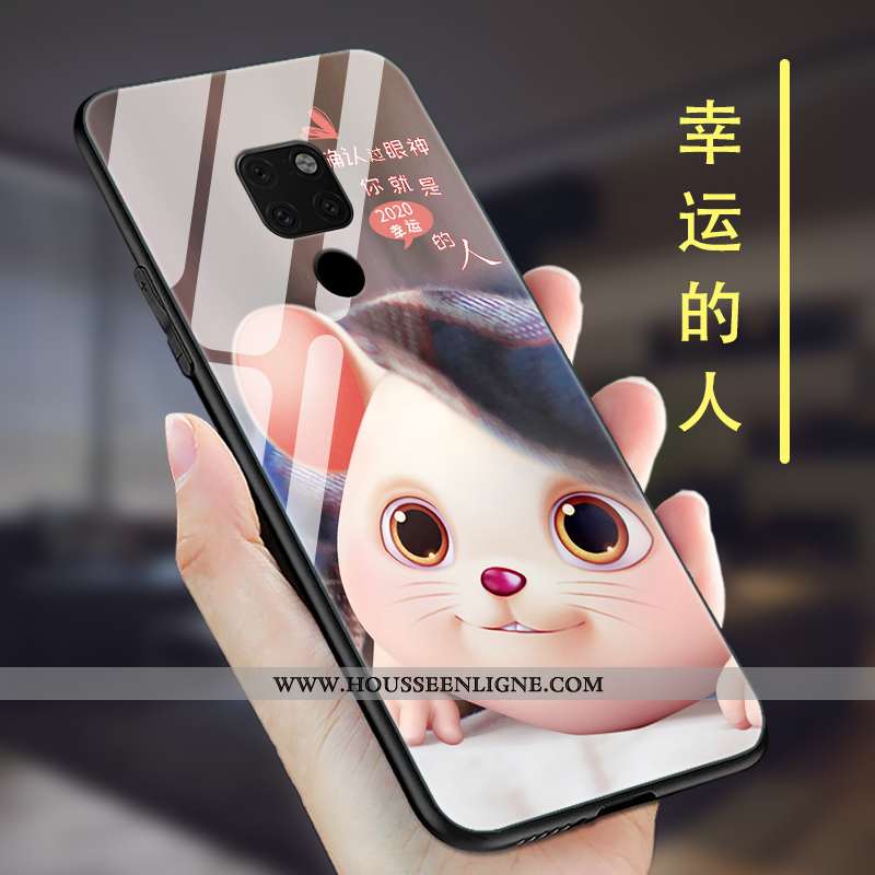 Étui Huawei Mate 20 Protection Verre Incassable Violet Coque Ultra