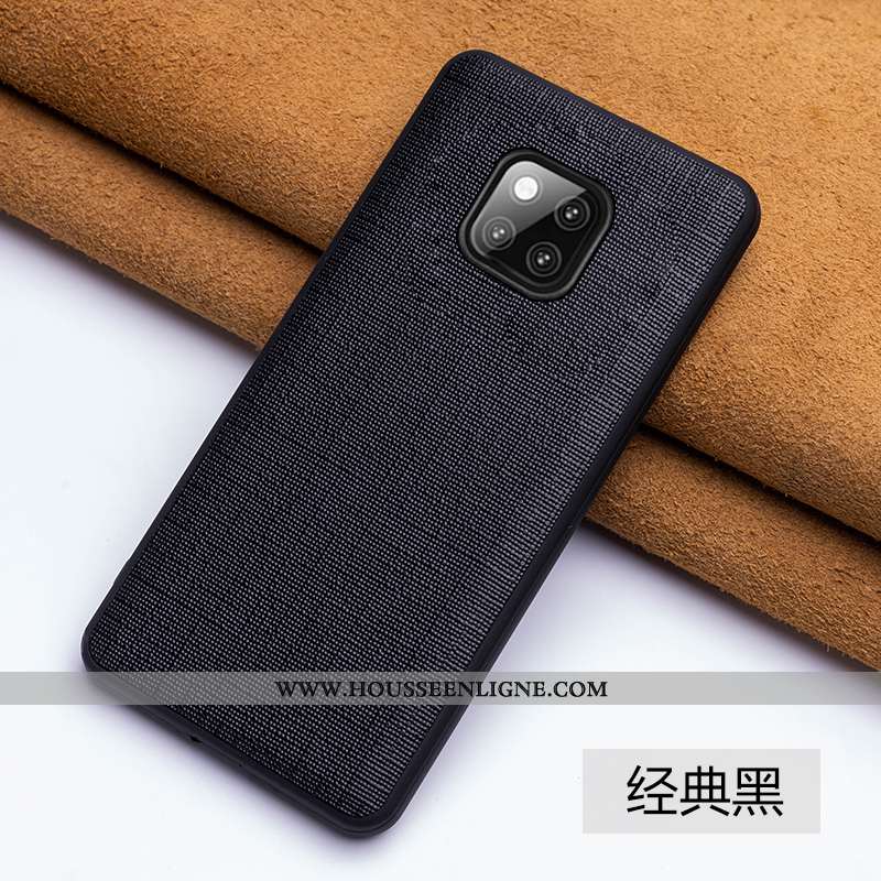 Étui Huawei Mate 20 Rs Créatif Cuir Véritable Coque Personnalité Tendance Téléphone Portable Incassa