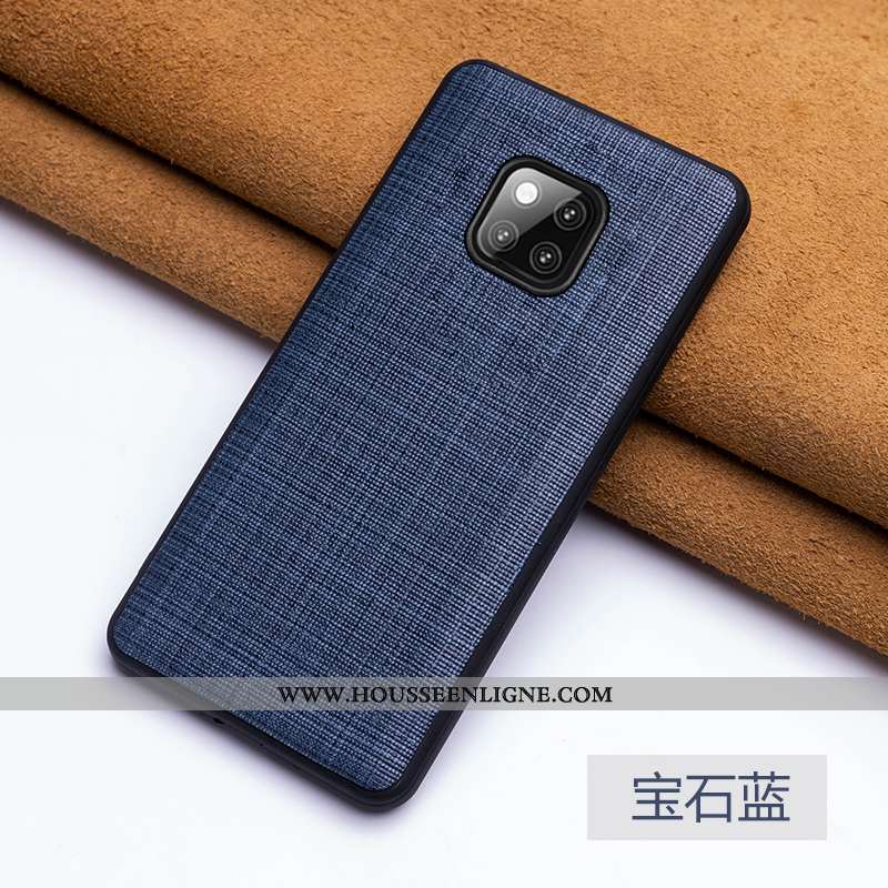 Étui Huawei Mate 20 Rs Créatif Cuir Véritable Coque Personnalité Tendance Téléphone Portable Incassa