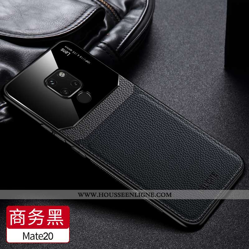 Étui Huawei Mate 20 Ultra Tendance Fluide Doux Téléphone Portable Personnalité Silicone Vent Marron