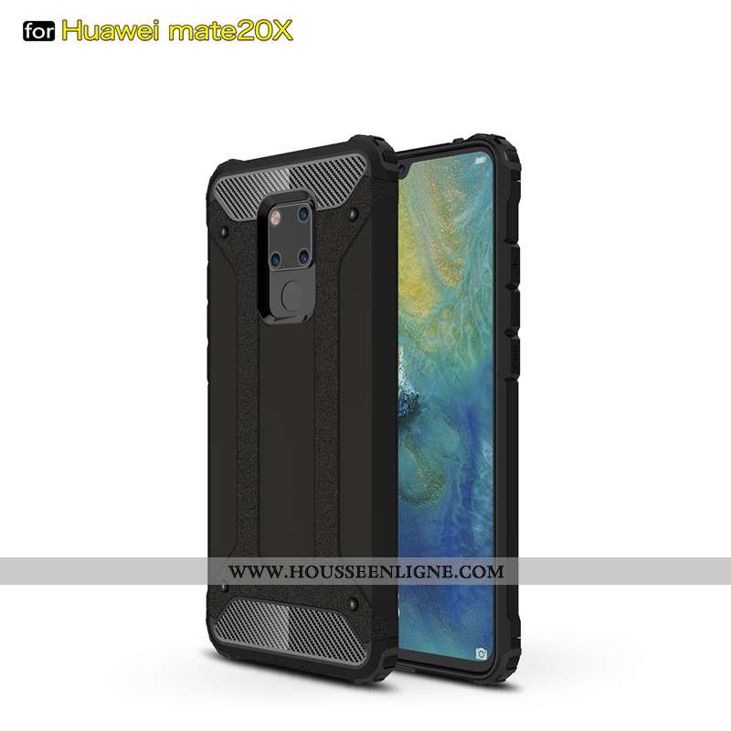 Étui Huawei Mate 20 X Personnalité Fluide Doux Silicone Simple Argent Ballon