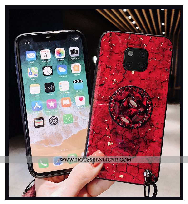 Étui Huawei Mate 20 X Protection Personnalité Téléphone Portable Coque Violet