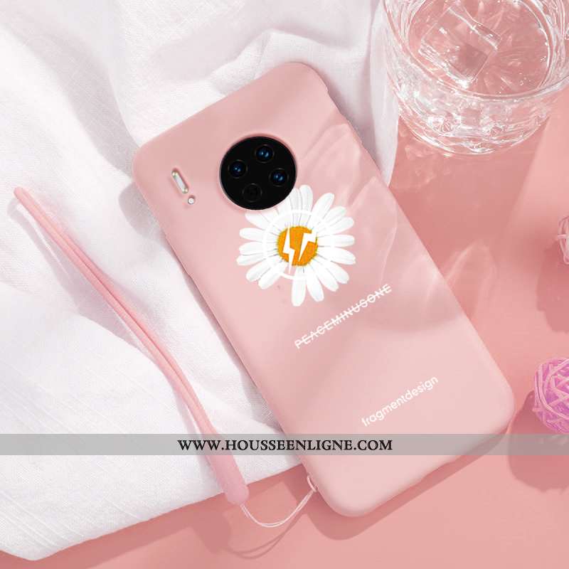 Étui Huawei Mate 30 Créatif Charmant Silicone Clair Fluide Doux Personnalité Vert Verte