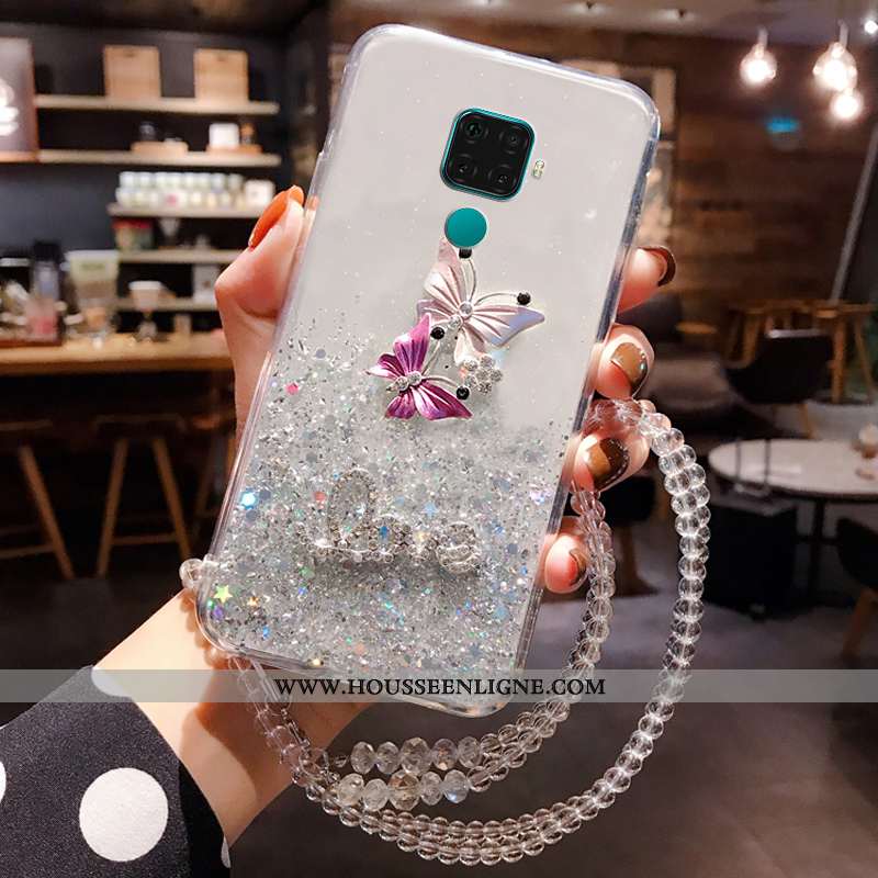 Étui Huawei Mate 30 Lite Dessin Animé Tendance Difficile Bleu Rose Mode