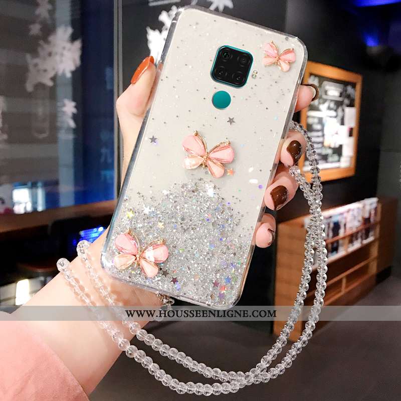 Étui Huawei Mate 30 Lite Dessin Animé Tendance Difficile Bleu Rose Mode