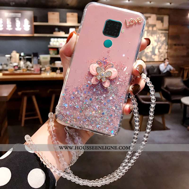 Étui Huawei Mate 30 Lite Dessin Animé Tendance Difficile Bleu Rose Mode
