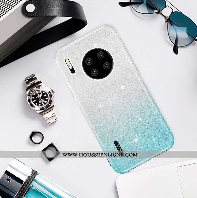 Étui Huawei Mate 30 Pro Créatif Ultra Tout Compris Mode Net Rouge Vent Téléphone Portable Blanche