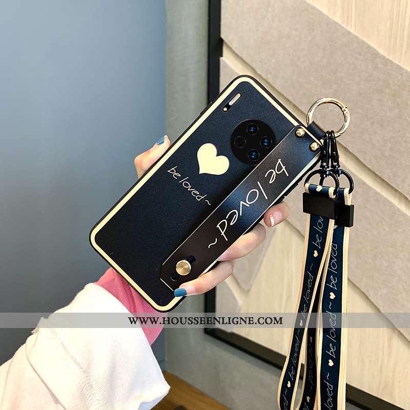 Étui Huawei Mate 30 Pro Personnalité Créatif Téléphone Portable Bleu Légère Frais Mode